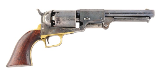 (A) Extremely Fine Martially Marked 2nd Model Colt Dragoon (1851).