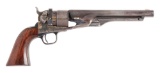 (A) Colt 1860 Army Thuer Conversion Single Action Revolver.