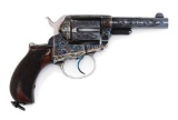 (A) Likely the Finest Factory Engraved Blue & Case Colored Colt Lightning Known to Exist (1886).
