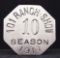 101 Ranch Show (1911) Employee Badge.
