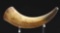 Engraved Map Powder Horn With Fort, Butt Dated 1756.