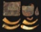 Lot Of Hunting Bags And Powder Horns.