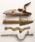 18th Century Lock And Brass Components.