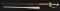 Gilt Brass Mounted Continental Small Sword & Scabbard.