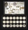 Large Lot Of Dug Buttons, Coins & Relics From Important 18th Century Forts & Sites.