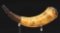 Important And Documented Engraved New York Map Powder Horn Of Roger's Rangers And Lexington Veteran,