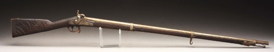 U.S. Model 1851 Cadet Musket From Fox Studios With Carved Stock.