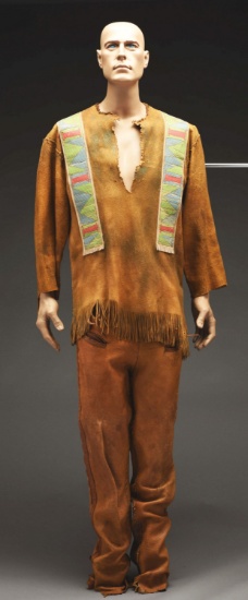 Shirt And (2) Pants Worn By Clark Gable In Across The Wide Missouri.