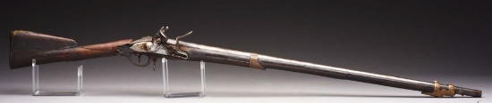 (a) French Flintlock Officer's Fusil.