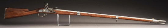 (a) Navy Arms Co. Reproduction Model 1766 Charleville Flintlock Musket.
