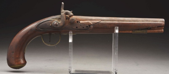 American Pistol Converted To Percussion.