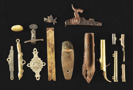 Large Lot Of Hardware, Accessories, And Firearms Parts.