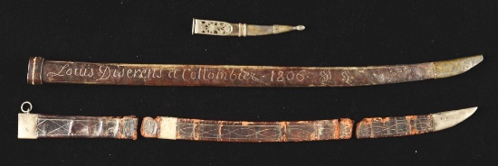 Lot Of 3: Early Scabbards.