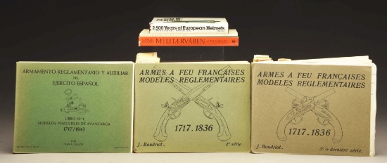 Lot Of 5: Rare Books Of European Arms And Armor.