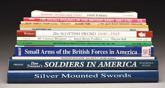 Lot Of 17: Books Of 18th Century Weapons.