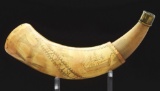 Powder Horn Of Jared Harrison, 