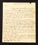 Massachusetts Governor Shirley Sets Out To Confer With General Braddock, 1755
