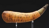 Signed Jacob Gay Powder Horn Of John Mckeen, Dated 1759, Ex. Guthman, Dupont Collections.