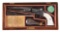 (A) Cased and Engraved Colt 1862 Police Percussion Revolver (1864).