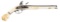 (A) An Extremely Rare and Magnificent Dutch Ivory Stock Flintlock Pistol, Maastricht Circa 1675 With