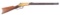 (A)  Model 1860 Henry Round Top Lever Action Rifle.