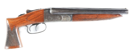(N) Ithaca NID Auto & Burglar 20 Gauge Side By Side Shotgun (Registered as "Any Other Weapon")
