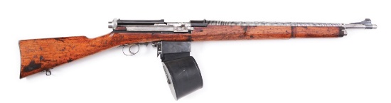 (C) 1908 Mondragon, Modified, Finned Barrel