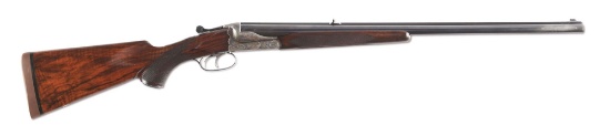 (C) Scarce Gebruder Merkel Clamshell Boxlock Action Ejector Double Rifle in 500/465 Nitro Express.
