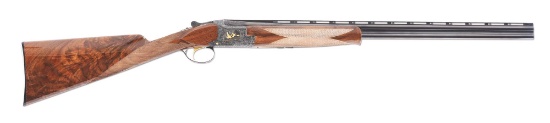 (M) Exceptionally Rare .410 Browning "Midas" Grade Superposed Superlight Shotgun Engraved by Florent