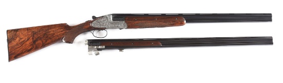 (M) 20 Gauge Merkel Model 303 EL Over-Under Shotgun with Extra Barrels in Box