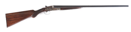 (C)  Scarce 20 Gauge W & C Scott Monte Carlo B Sidelock Ejector Single Trigger Shotgun with Case.