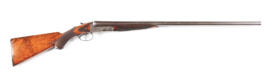 (A) Scarce Nicely Engraved High Condition Colt 1883 12 Bore Hammerless Side by Side Shotgun with Cas
