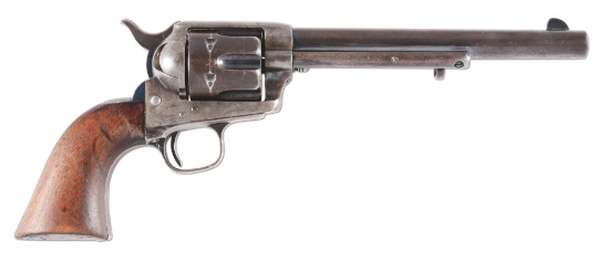 (A) US Colt Cavalry Single Action Army Revolver with Kopec Letter (Casey Inspected).