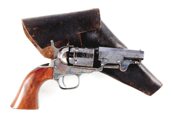 (A) Very Rare High Condition Colt 3" Model 1849 Percussion Pocket Revolver (1860).