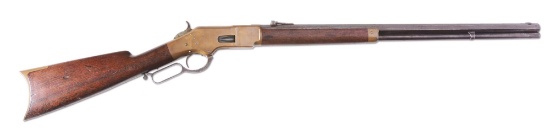 (A) Special Order 28" Winchester Model 1866 Lever Action Rifle (1873).