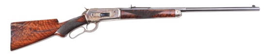 (A) Deluxe Winchester Model 1886 .45-90 Lever Action Rifle (1894).