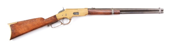 (A) Rare 1st Model Flatside 1866 Saddle Ring Carbine (1866).
