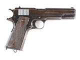 (C) Colt Model 1911 US Navy Semi-Automatic Pistol (1915).