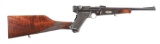 (C) DWM 1902 Luger Carbine Semi Automatic Pistol.