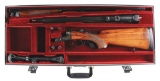 (M) Merkel Model 141E  Petite Frame Boxlock Ejector Double Rifle with Scope, Extra Shotgun Barrels,