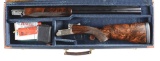 (M) Perazzi SC-3 Over-Under Shotgun with Fine Scroll and Game Scenes by Orlandi and Case.