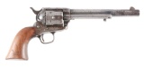 (A) US Colt Cavalry Single Action Army Revolver with Kopec Letter (Lyle/Cleveland Inspected).
