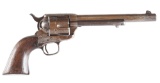 (A) Custer Era Colt Single Action Army Cavalry Revolver (1874).