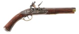 (A) Fine Relief-Carved Kentucky Flintlock Pistol, Possibly Southern.