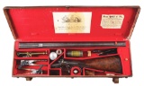(A) Incredible High Condition, As Found, Boss Hammer Double Rifle with Original Case and Accessories
