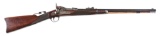 (A) Engraved Springfield 1875 First Model  Officers Trapdoor Rifle Inscribed 