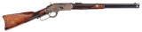 (A) Deluxe Winchester Model 1873 Lever Action Carbine.