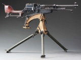 (N) Very Rare WW1 U.S Colt Automatic Machine Gun Model of 1909 (Benet Mercie) With Accessories and T