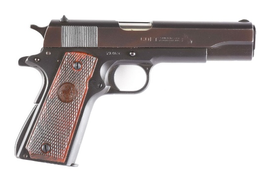 (C) Early Post-War Colt Model 1911A1 .38 Super Semi-Automatic Pistol (1948).