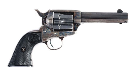 (C) Fine Colt .41 Single Action Army Revolver (1907).